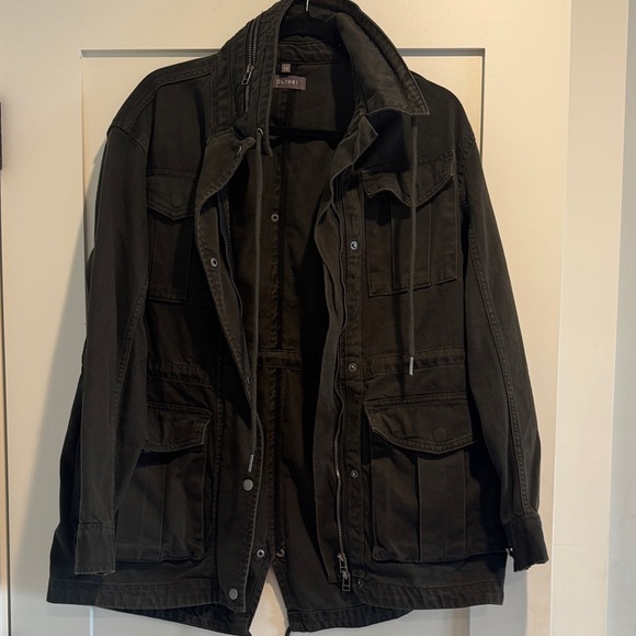 DL1961 Jackets & Blazers - DL1961 Dark Olive Military Jacket